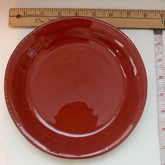 Vietri Other - Vietri Red Round Dinner Plate